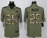 Nike Bills 25 LeSean McCoy Olive Camo Salute To Service Limited Jersey,baseball caps,new era cap wholesale,wholesale hats